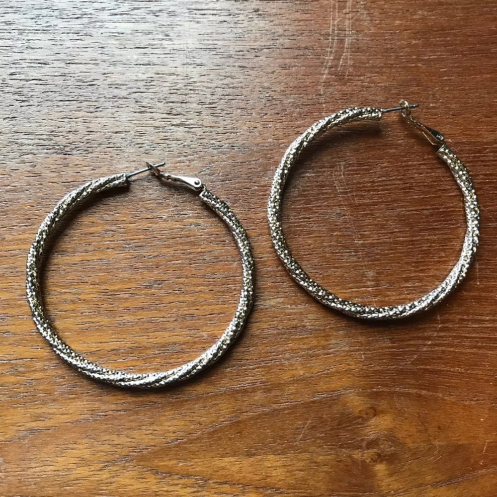 Big gold hoops